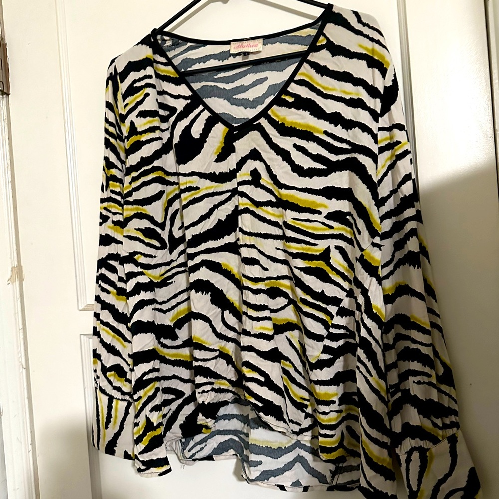 Large size blouse